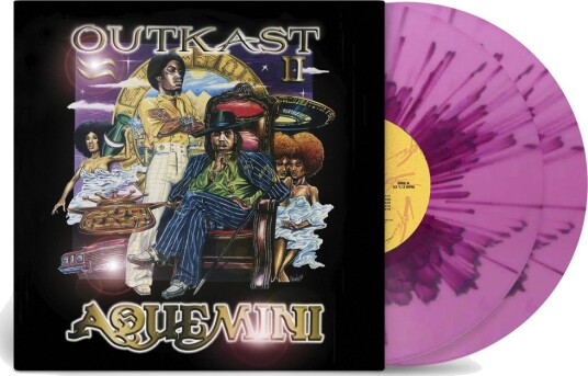 Outkast Aquemini Limited Edition Vinyl Pink Jelly Bloom Splatter