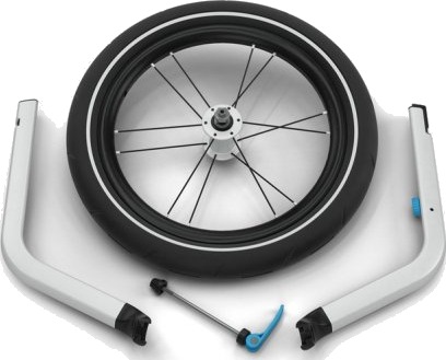 Thule Chariot jog kit 2 Cross/Lite, joggehjul STD Thule Chariot jog kit 2 Cross/Lite, joggehjul STD