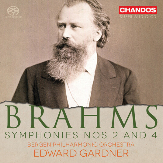 Bergen Philharmonic Orchestra Brahms: Symphonies 2 & 4 CD