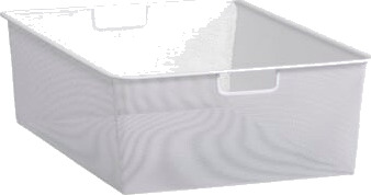 Elfa Meshkurv 45/2 Standard Hvit