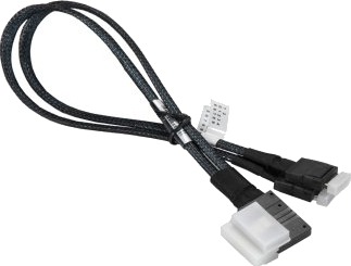 Supermicro Cbl Sast 0388L 02 Sata/Sas Kabel Med Sidebånd Mini Sas Sff 8087 Hann Til Sata Sidebånd Hunn 90 Cm Supermicro Cbl Sast 0388L 02 Sata/Sas Kabel Med Sidebånd Mini Sas Sff 8087 Hann Til Sata Sidebånd Hunn 90 Cm