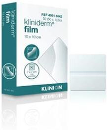 Klinion Wound Care Kliniderm Film Steril 10x10cm 50 stk
