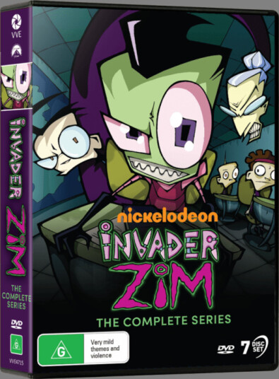Invader Zim Den Komplette Serien DVD