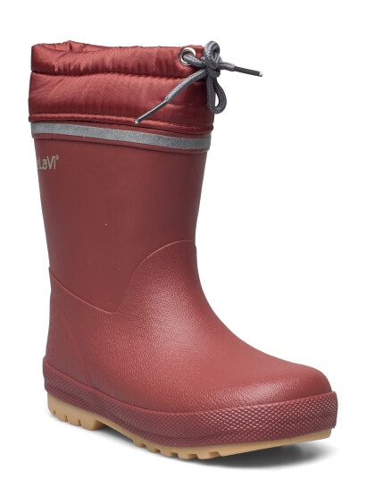 CeLaVi Thermal Wellies W.lining-Solid - Red - 22