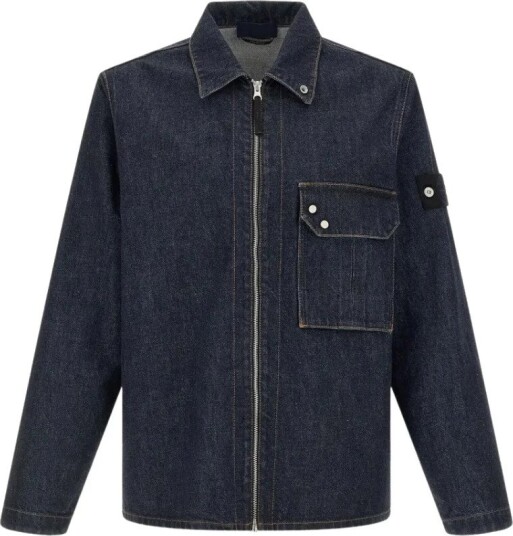 Stone Island Herre Jakker Blå S,