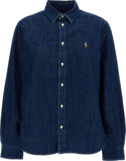 Polo Ralph Lauren Dame Bluser & Skjorter Blå S,