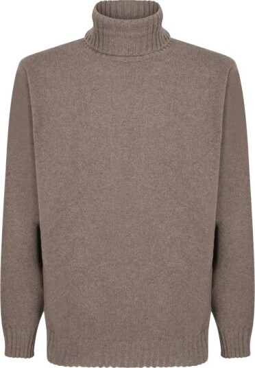 Dell'oglio Herre Strikkevarer Beige L,
