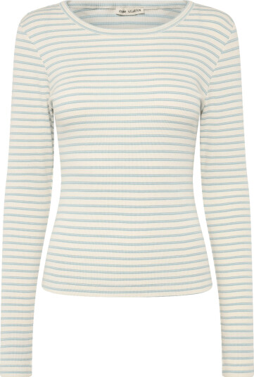 Esme Studios | Esblossom Stripe Ls Top Gots | L