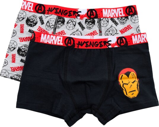 Marvel Avengers Boxer Underbukser 2 Pakk Flerfarget 134 140