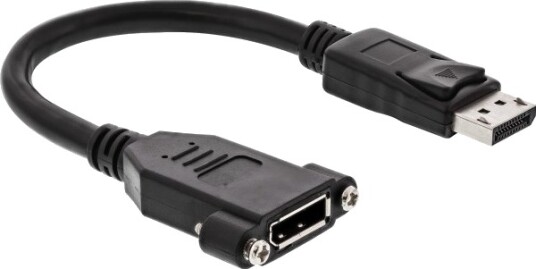 Inline 17100I 0,2 M Displayport Displayport Hankjønn Hunkjønn Svart