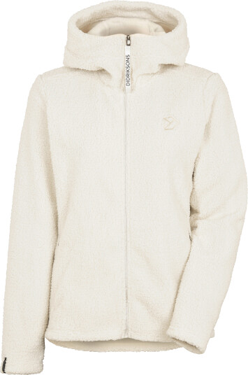 Didriksons Women's Anniken Full Zip 2 Shell White 46, Shell White