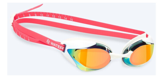 Watery Elite svømmebriller Poseidon Ultra Mirror Rosa/gull Konkurranse / trening svømmebriller Bedst i test Watery Elite svømmebriller Poseidon Ultra Mirror Rosa/gull Konkurranse / trening svømmebriller Bedst i test
