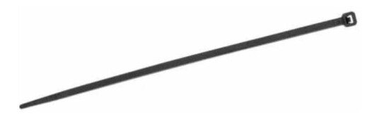 Trinnity Strips 100 stk 140x3.2mm / Svart
