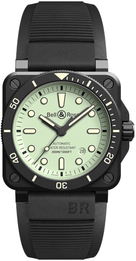 Bell & Ross Herreklokke BR 03 92 DIVER FULL LUM Instruments