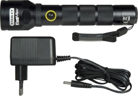 Stanley 1-95-154, Lommelykt, Sort, Aluminium, Knapper, Rotasjon, Led, 130 Lm Stanley 1-95-154, Lommelykt, Sort, Aluminium, Knapper, Rotasjon, Led, 130 Lm