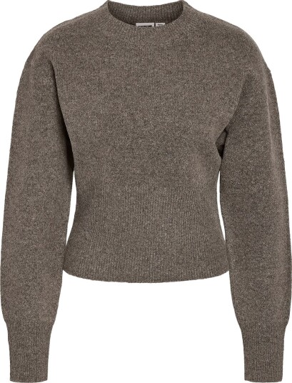 NOISY MAY Nmsloan L/S O Neck Knit Noos MOREL XS
