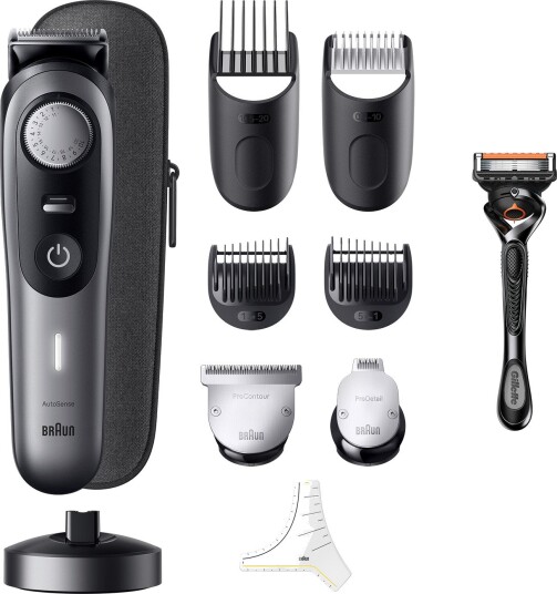 Braun Series 9 BT9420 Skjeggtrimmer 40 lengdeinnstillinger, 180 min batteritid