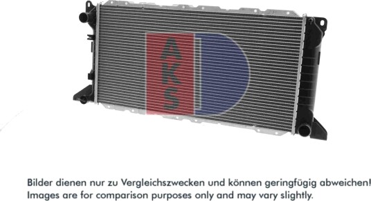 AKS DASIS 250260N Radiator motorkjøling AKS DASIS 250260N Radiator motorkjøling
