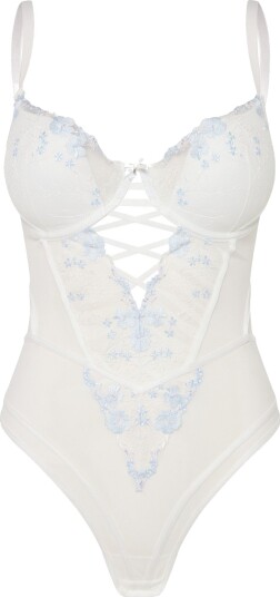 Hunkemöller Peonie String Body White B x 85