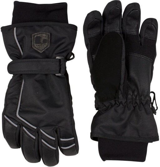 Lindberg Kids' Salberg Glove 4-6Y, Black