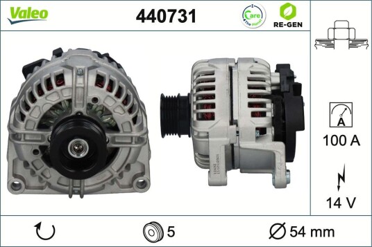 Dynamo VALEO 440731 Dynamo VALEO 440731