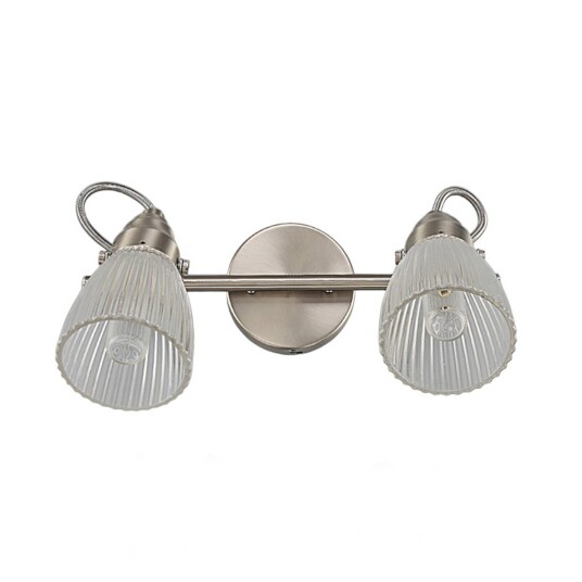 Lindby Vegglampe til bad Kara med 2 lysk, IP44 Lindby Vegglampe til bad Kara med 2 lysk, IP44