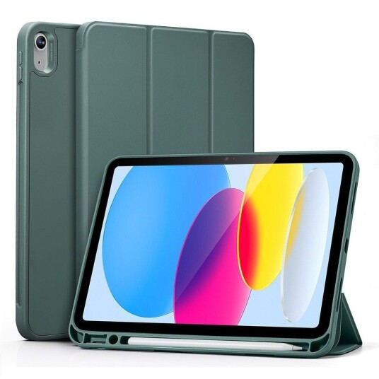 ESR iPad 10.9" (2022) ESR Rebound Deksel Med Apple Pencil Holder - Grønn