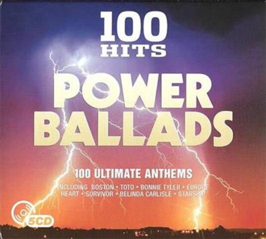 100 Hits Power Ballads 5CD