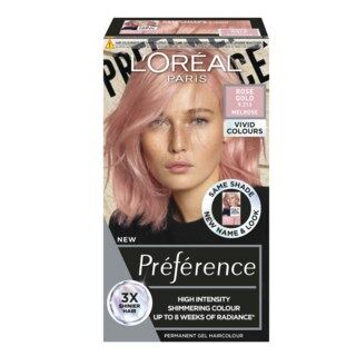 L'Oréal Paris Préférence Vivids 9.213 Rose Gold L'Oréal Paris Préférence Vivids 9.213 Rose Gold