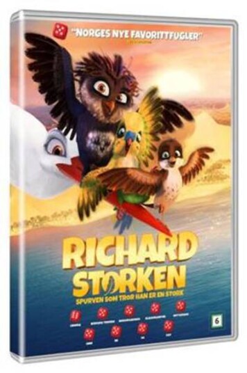 Richard Storken Spurven Som Tror Han Er En Stork DVD Richard Storken Spurven Som Tror Han Er En Stork DVD
