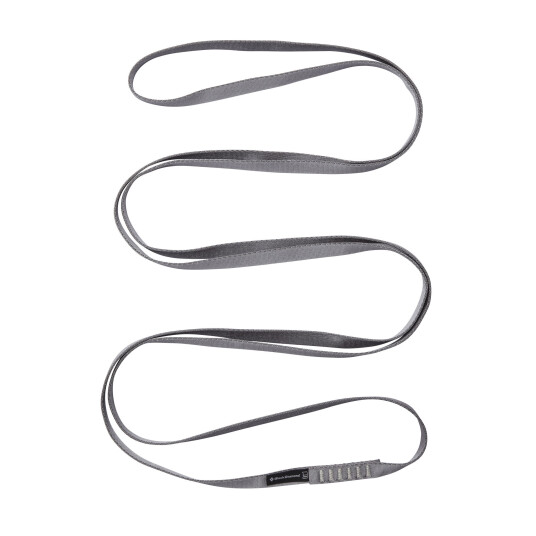 Black Diamond 18 Mm Nylon Runner 180 Cm Grey OS Black Diamond 18 Mm Nylon Runner 180 Cm Grey OS