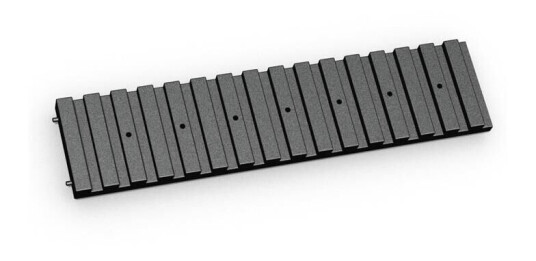 Adam Hall Hardware 02002 - Universal Dividing Wall Rail