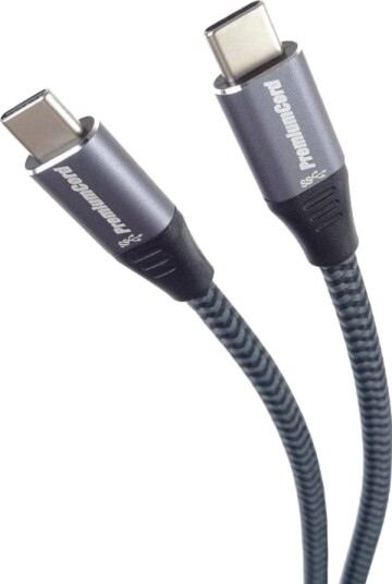 Premiumcord Usb-Kabel Premiumcord Usb 3.2 Gen 1-Kabel Usb-C M/M Bomullsflett 1,5 M