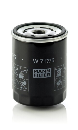 Oljefilter MANN FILTER W 717/2 Oljefilter MANN FILTER W 717/2