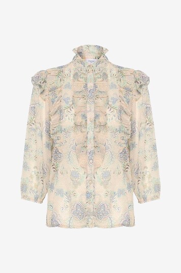 Saint Tropez - Bluse DojaSZ Shirt - Beige