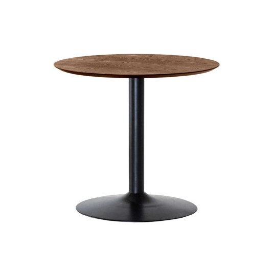 Torkelson Miles matbord Brun ask/svart 80 cm Brun