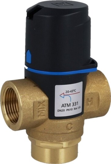 Afriso Termostatisk Blandeventil Atm 331 Dn20 3/4" 1233110