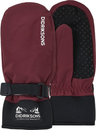 Didriksons Kids' Lovas Mitten Anemon Red 6