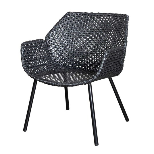 Cane-line Vibe Loungelenestol Svart Cane-line Vibe Loungelenestol Svart
