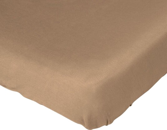 Nørgaard Madsens Stretchlaken Jersey 90x200 cm Taupe Nørgaard Madsens OneSize Laken Brun