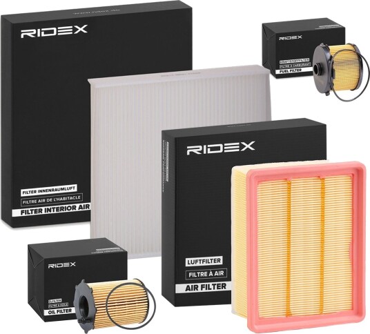 Filtersett RIDEX 4055F26036