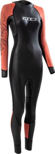 Zone3 Women's Venture Wetsuit Black/Red SM, Black/Red