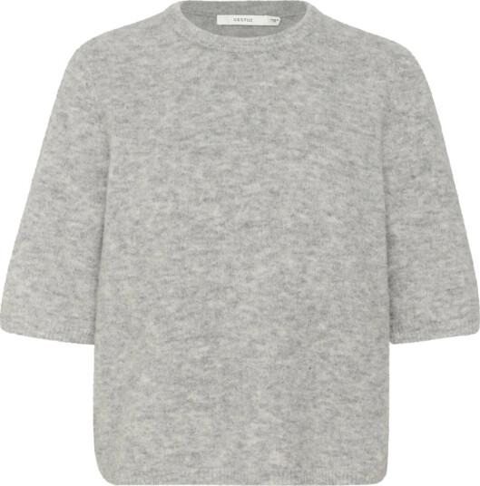 Gestuz Alphagz Ss Tee Noos - Grey - L Gestuz Alphagz Ss Tee Noos - Grey - L