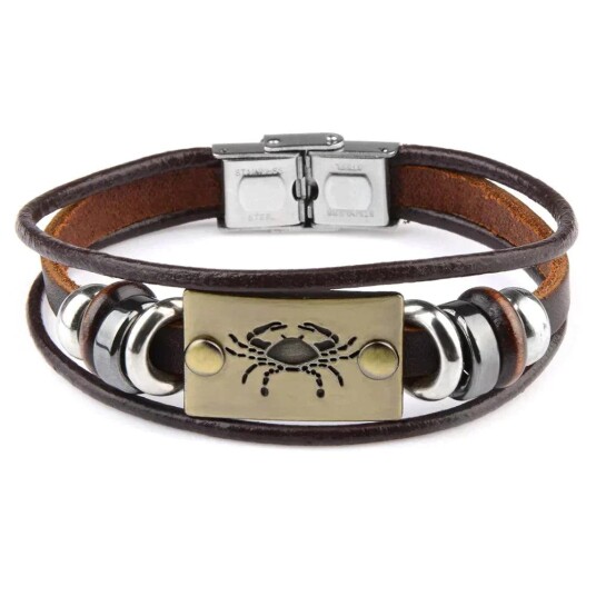 Vintage Stjernetegn Armbånd Krepsen Vintage Stjernetegn Armbånd Krepsen