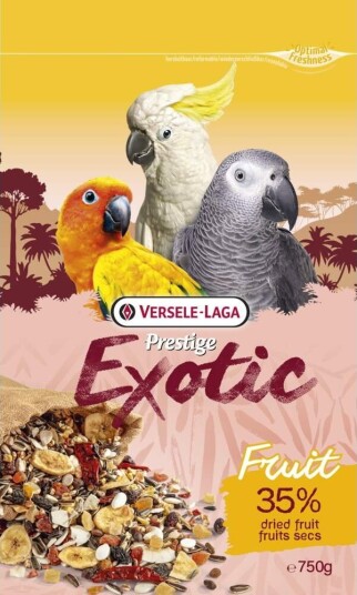 Versele Laga Prestige Exotic Parrots Fruit 750G