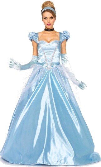 Cinderella Askepott Luksuskostyme Strl L Cinderella Askepott Luksuskostyme Strl L
