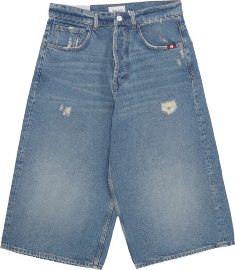 Amish Herre Shorts Blå W30, Amish Herre Shorts Blå W30,