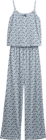 GAP Kids Recycled Pointelle Tank Pj Set Blue 140/146 GAP Kids Recycled Pointelle Tank Pj Set Blue 140/146