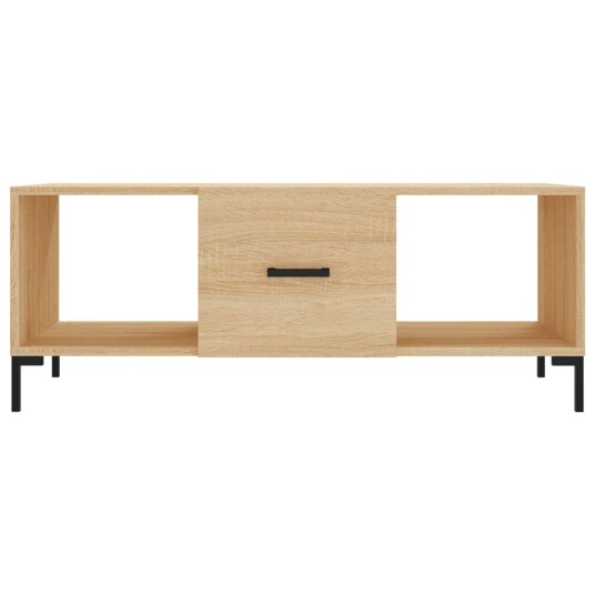Salongbord sonoma eik 102x50x40 cm konstruert tre 8720845427641