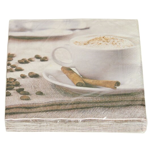Serviett cappuccino 20PK Original